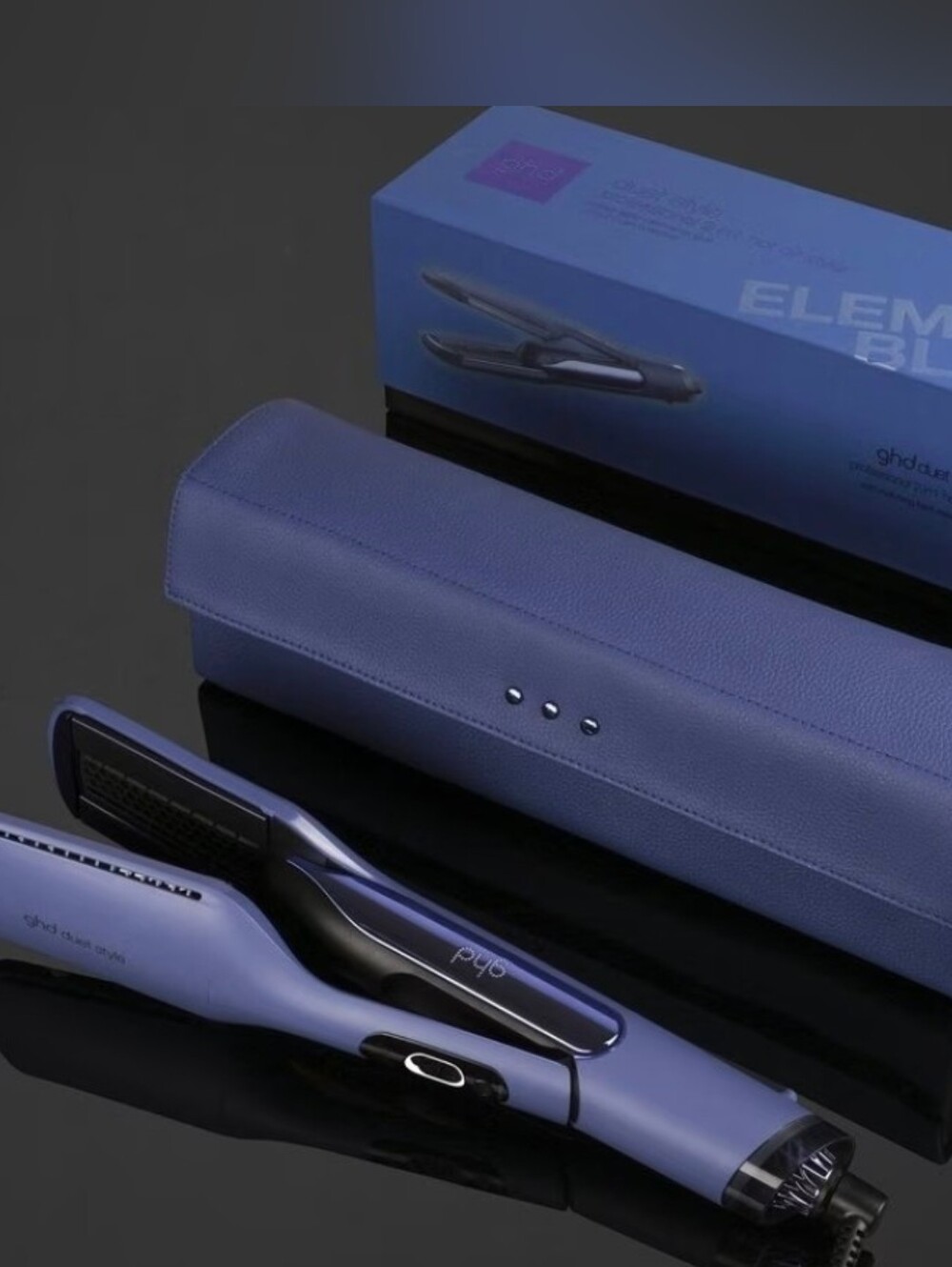 ghd Purple Professional Hair Straightener with Matching Heat-Resistant Case